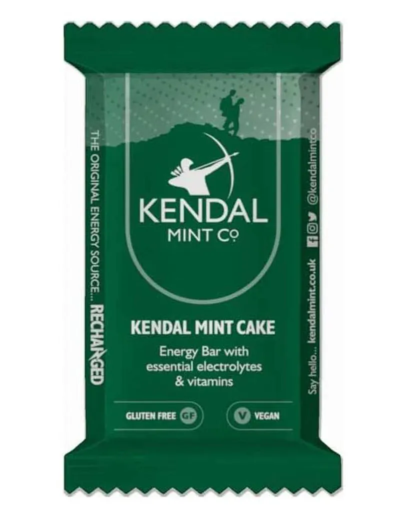 KMC NRG BAR Kendal Mint Cake Recharged Pocket-sized Energy Bar 35g